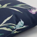 Laura Ashley Hawling Irises Midnight Navy Cushion