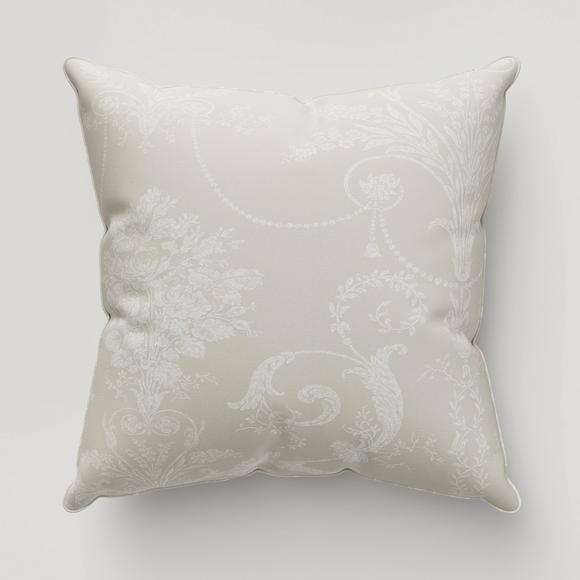 Laura Ashley Josette Dove Grey Cushion - Image 2