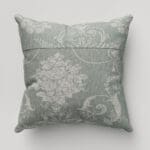 Laura Ashley Josette Woven Grey Green Cushion