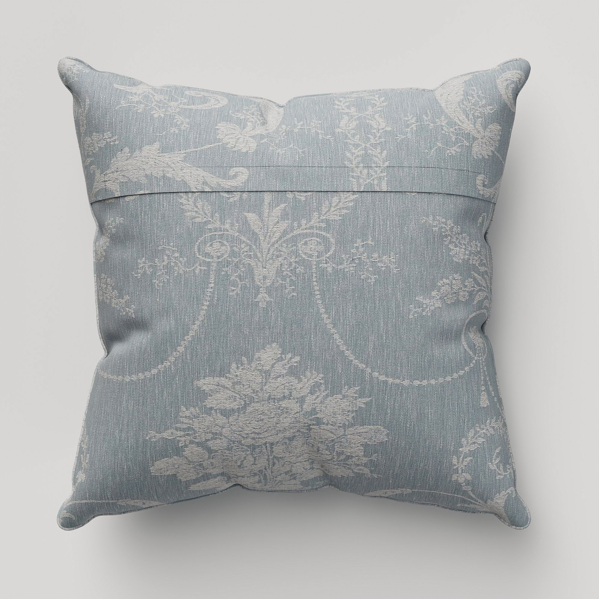 Laura Ashley Josette Woven Pale Seaspray Cushion - Image 5