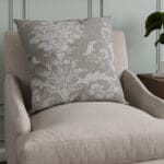 Laura Ashley Josette Woven Steel Cushion