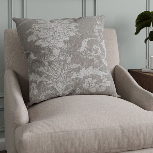 Laura Ashley Josette Woven Steel Cushion