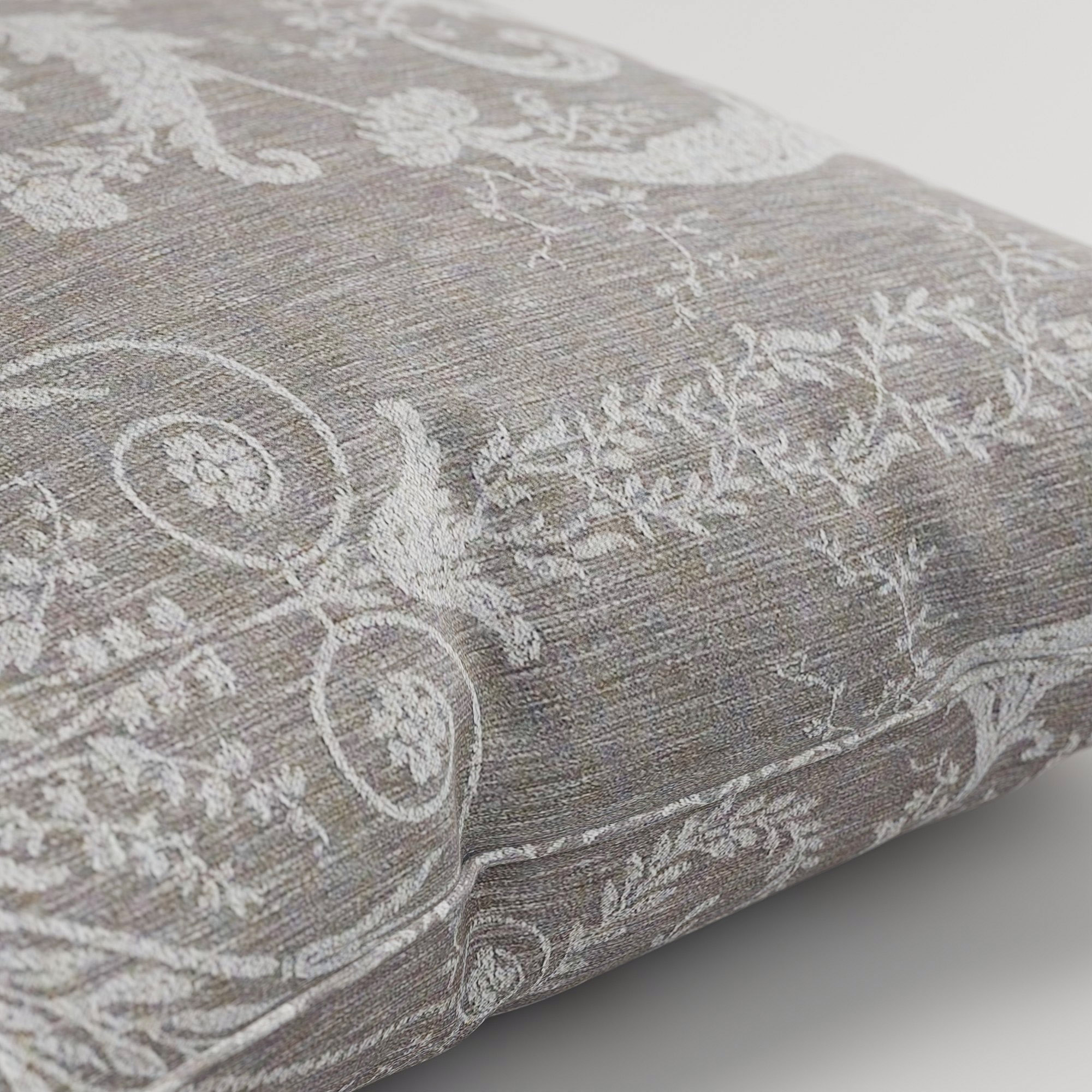 Laura Ashley Josette Woven Steel Cushion - Image 3