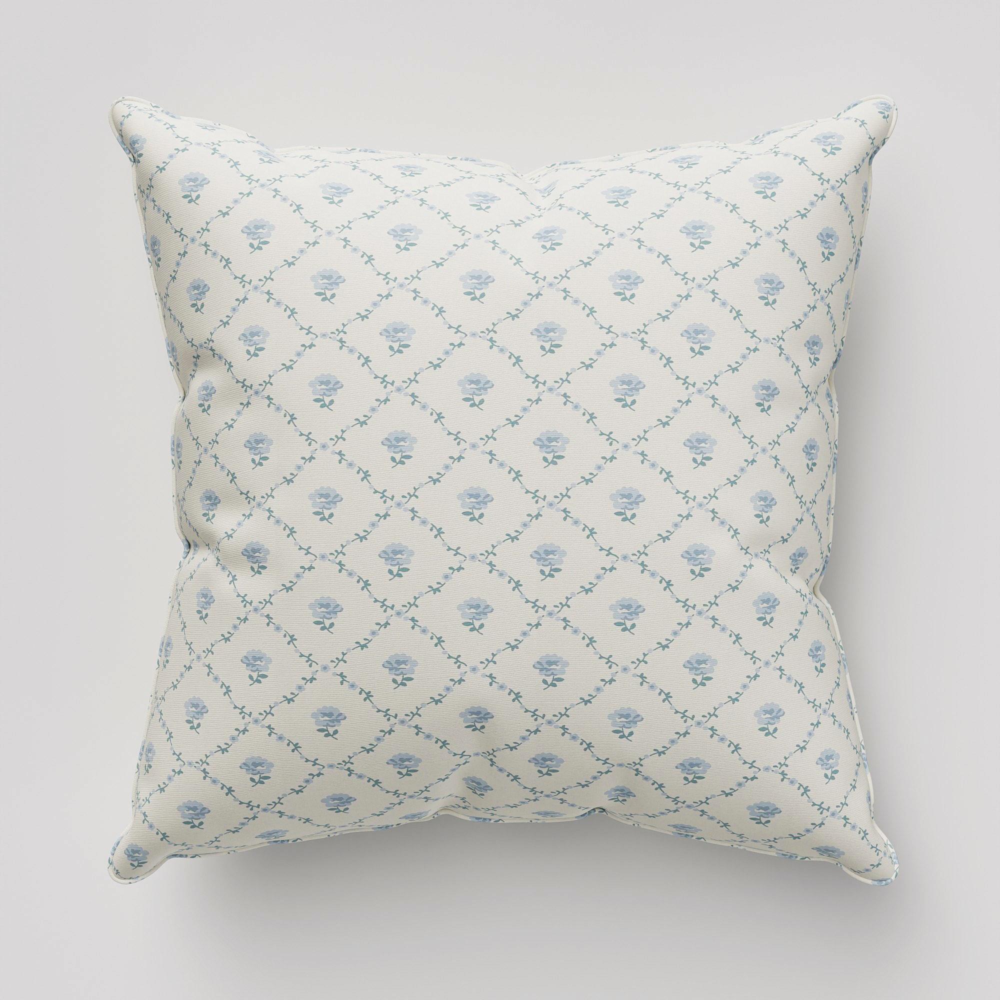 Laura Ashley Kate Pale Seaspray Blue Cushion - Image 2