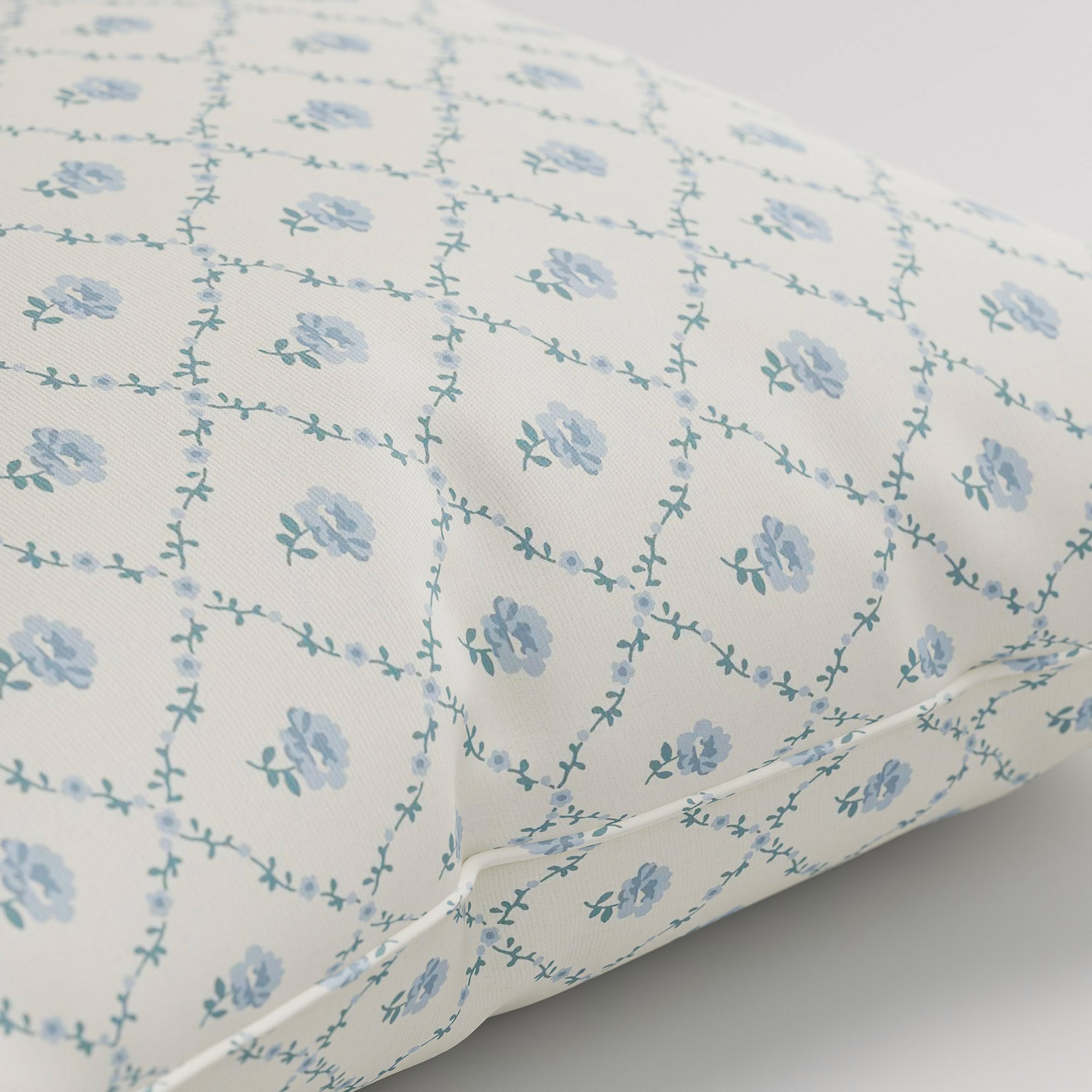 Laura Ashley Kate Pale Seaspray Blue Cushion - Image 3