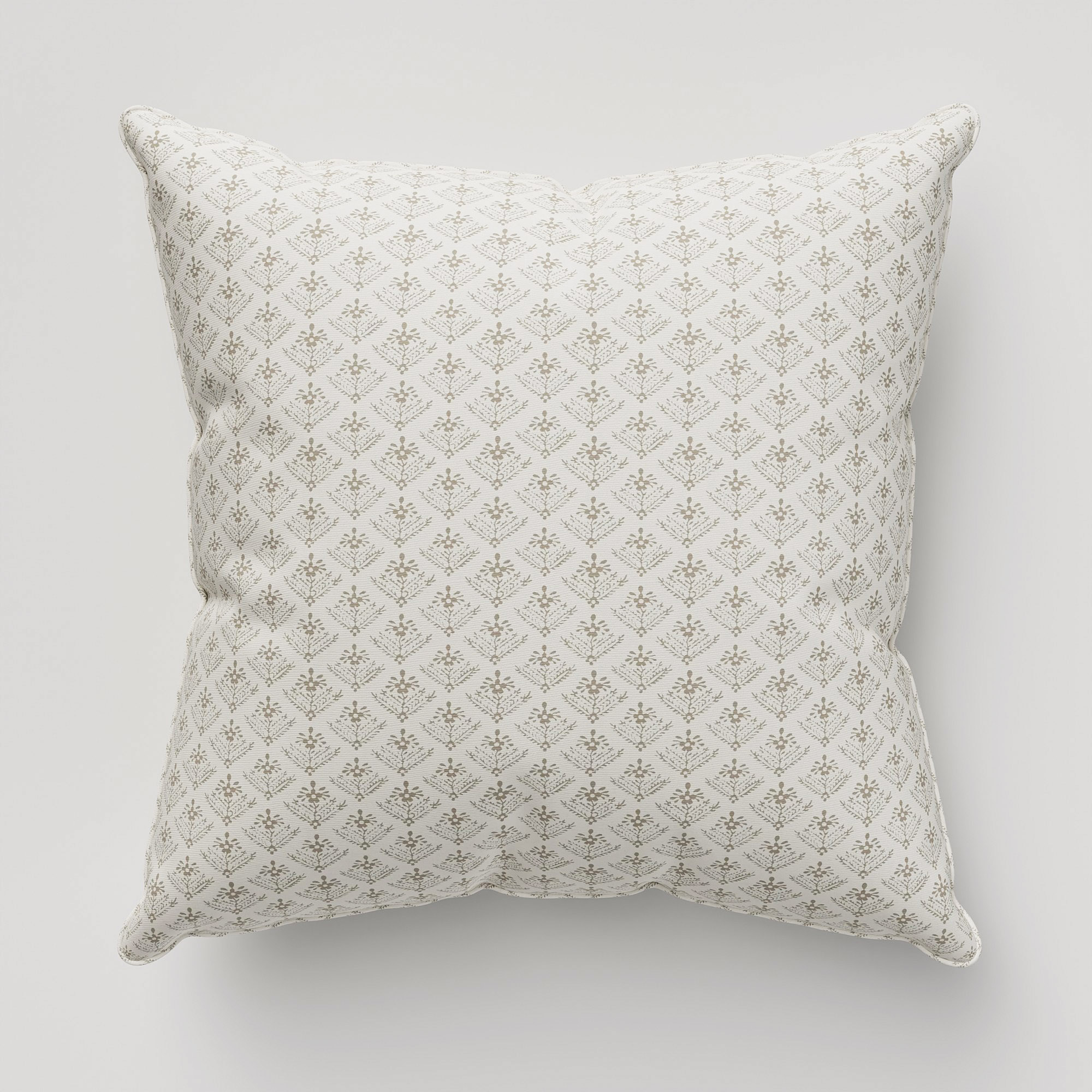 Laura Ashley Lady Fern Dark Dove Grey Cushion - Image 2