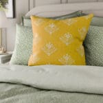 Laura Ashley Lady Fern Embroidery Dijon Cushion