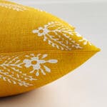 Laura Ashley Lady Fern Embroidery Dijon Cushion