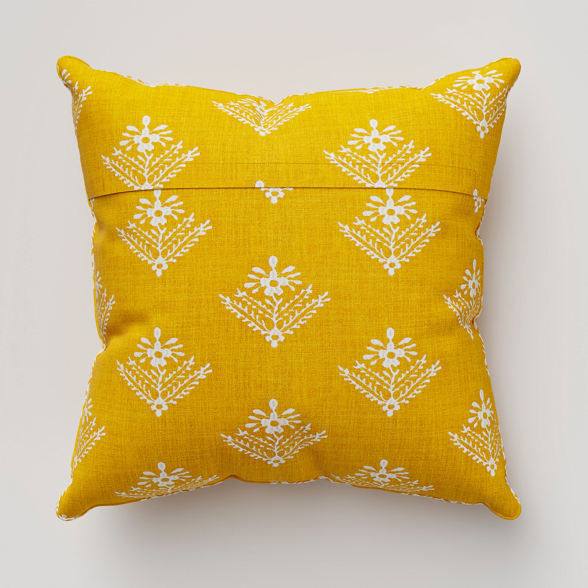 Laura Ashley Lady Fern Embroidery Dijon Cushion - Image 5