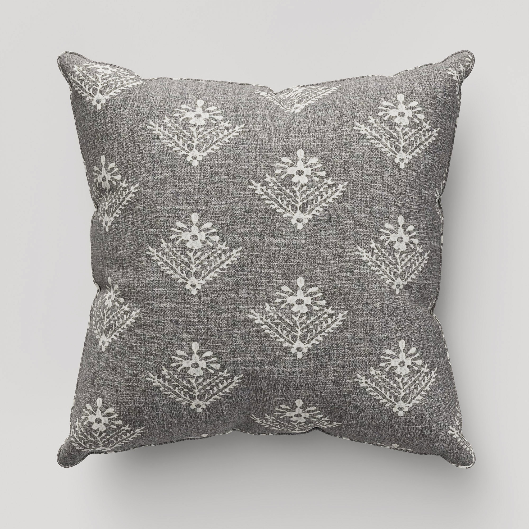 Laura Ashley Lady Fern Embroidery Steel Cushion - Image 2