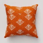 Laura Ashley Lady Fern Embroidery Tomato Cushion