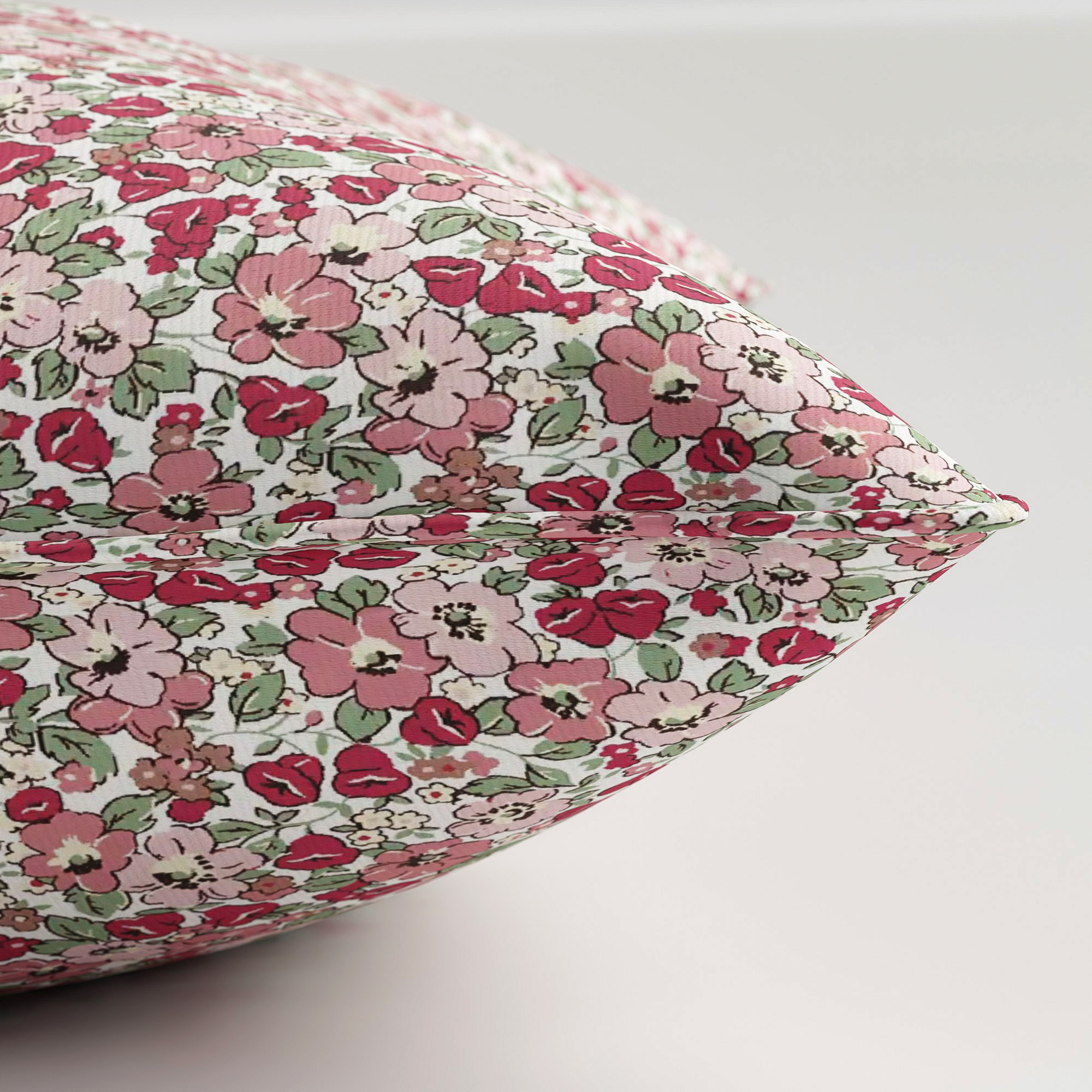 Laura Ashley Libby Floral Blush Cushion - Image 4