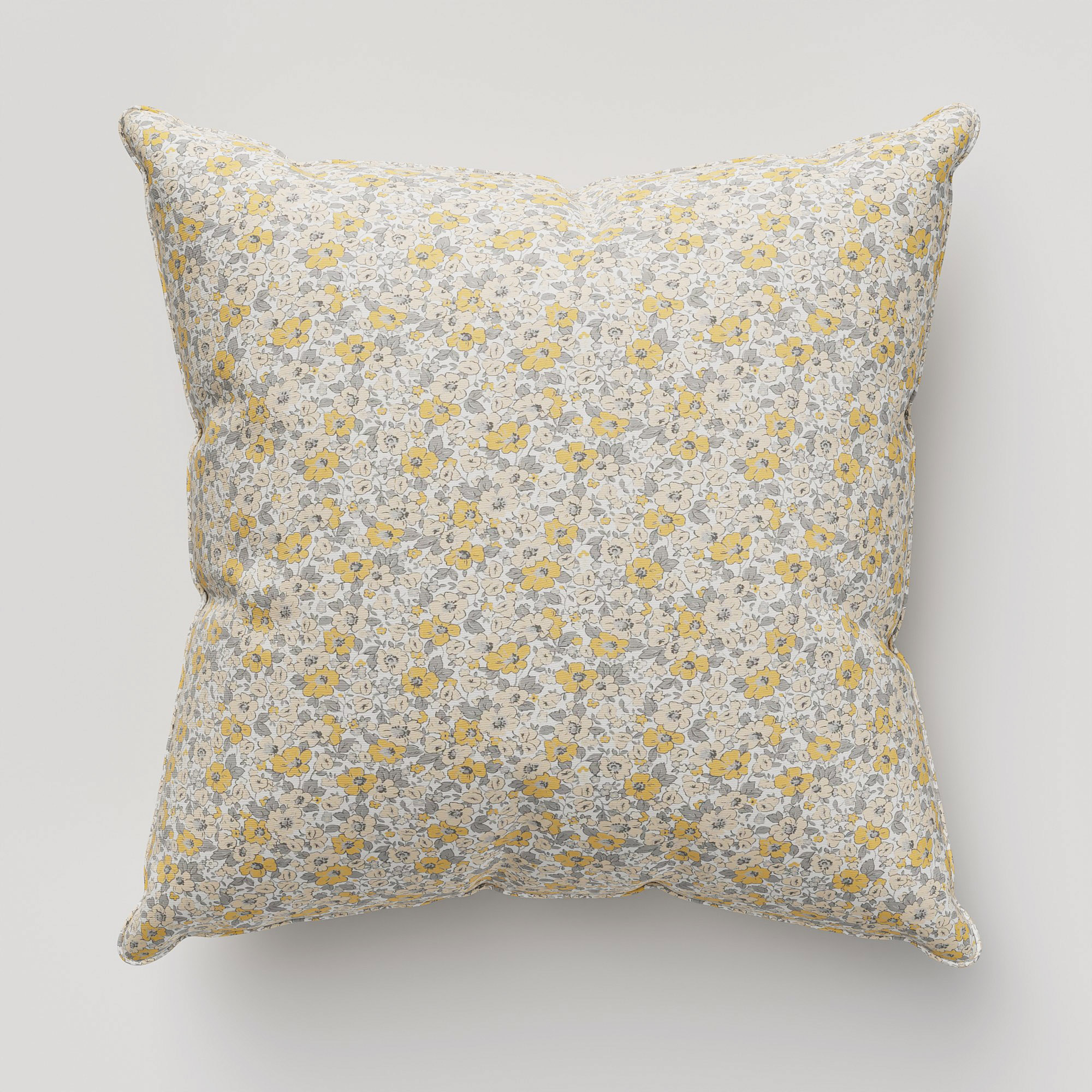Laura Ashley Libby Floral Buttercup Cushion - Image 2