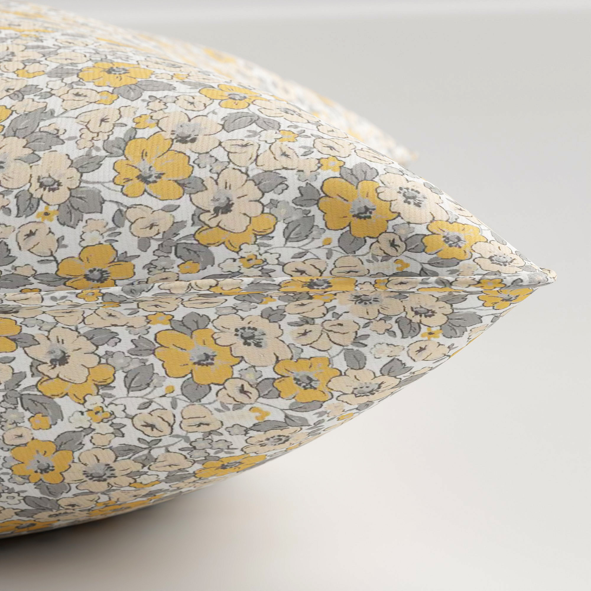 Laura Ashley Libby Floral Buttercup Cushion - Image 4