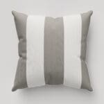 Laura Ashley Lille Stripe Steel Cushion