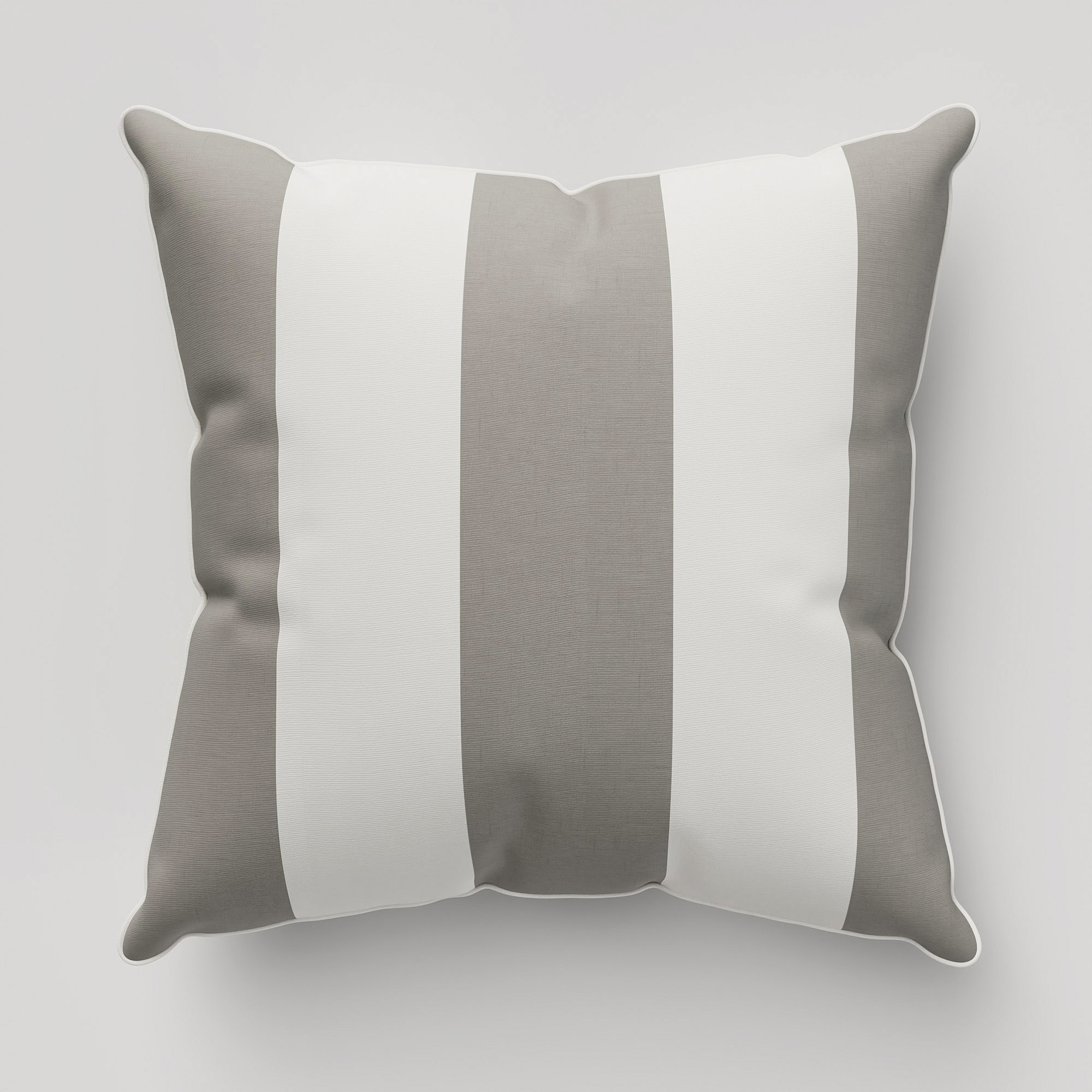 Laura Ashley Lille Stripe Steel Cushion - Image 2