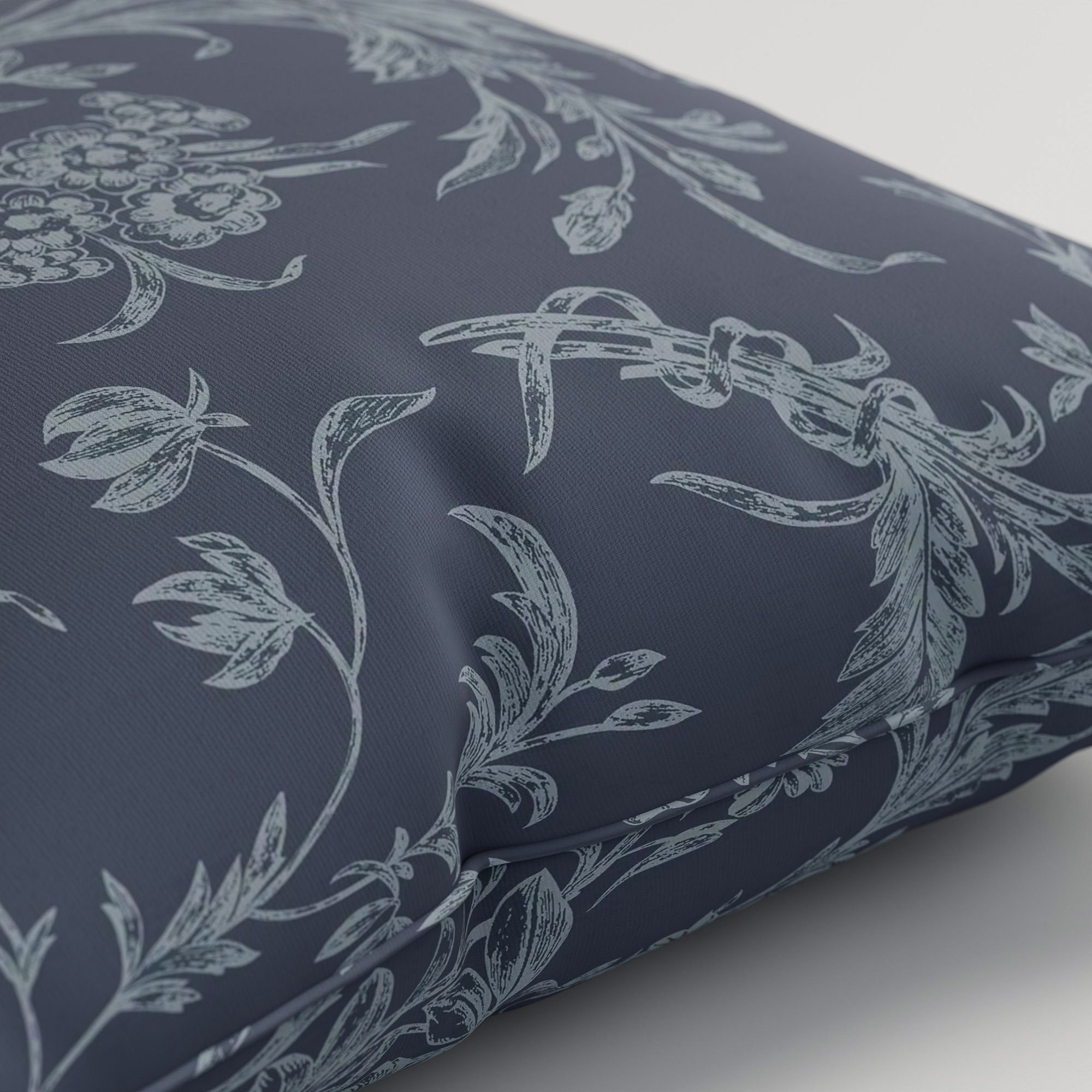 Laura Ashley Lloyd Midnight Navy Cushion - Image 3