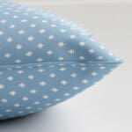 Laura Ashley Louise Star China Blue Cushion