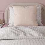 Laura Ashley Louise Star Pink Cushion
