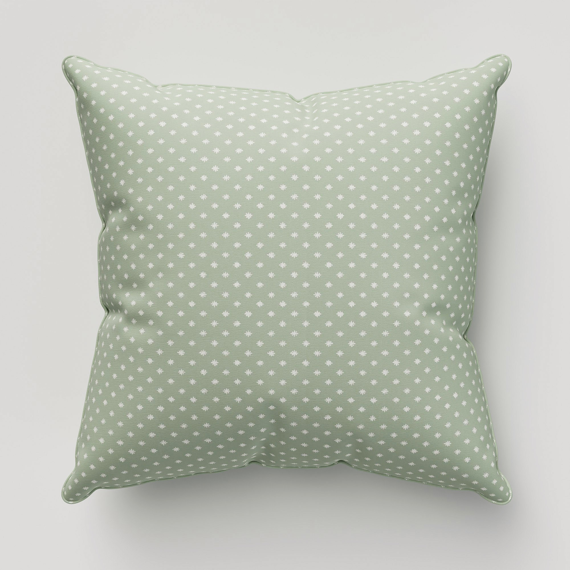 Laura Ashley Louise Star Sage Cushion - Image 2