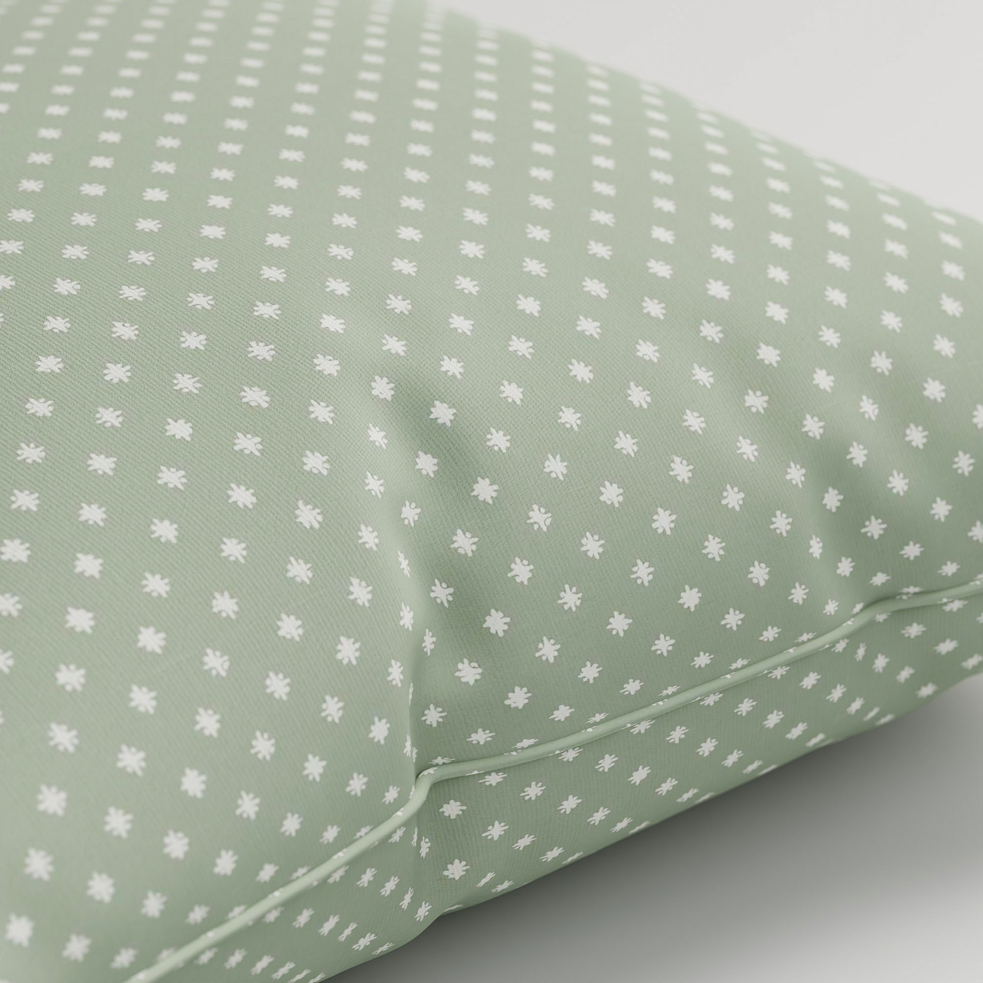 Laura Ashley Louise Star Sage Cushion - Image 3