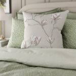 Laura Ashley Magnolia Grove Mulberry Cushion