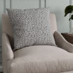 Laura Ashley Maidenhair Woven Steel Cushion
