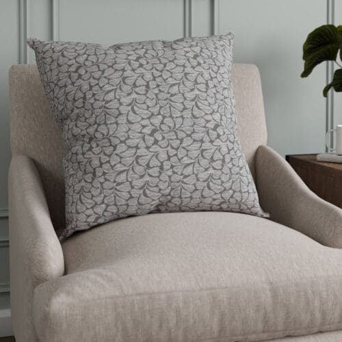 Laura Ashley Maidenhair Woven Steel Cushion