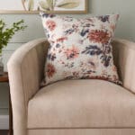 Laura Ashley Maryam Cranberry Cushion