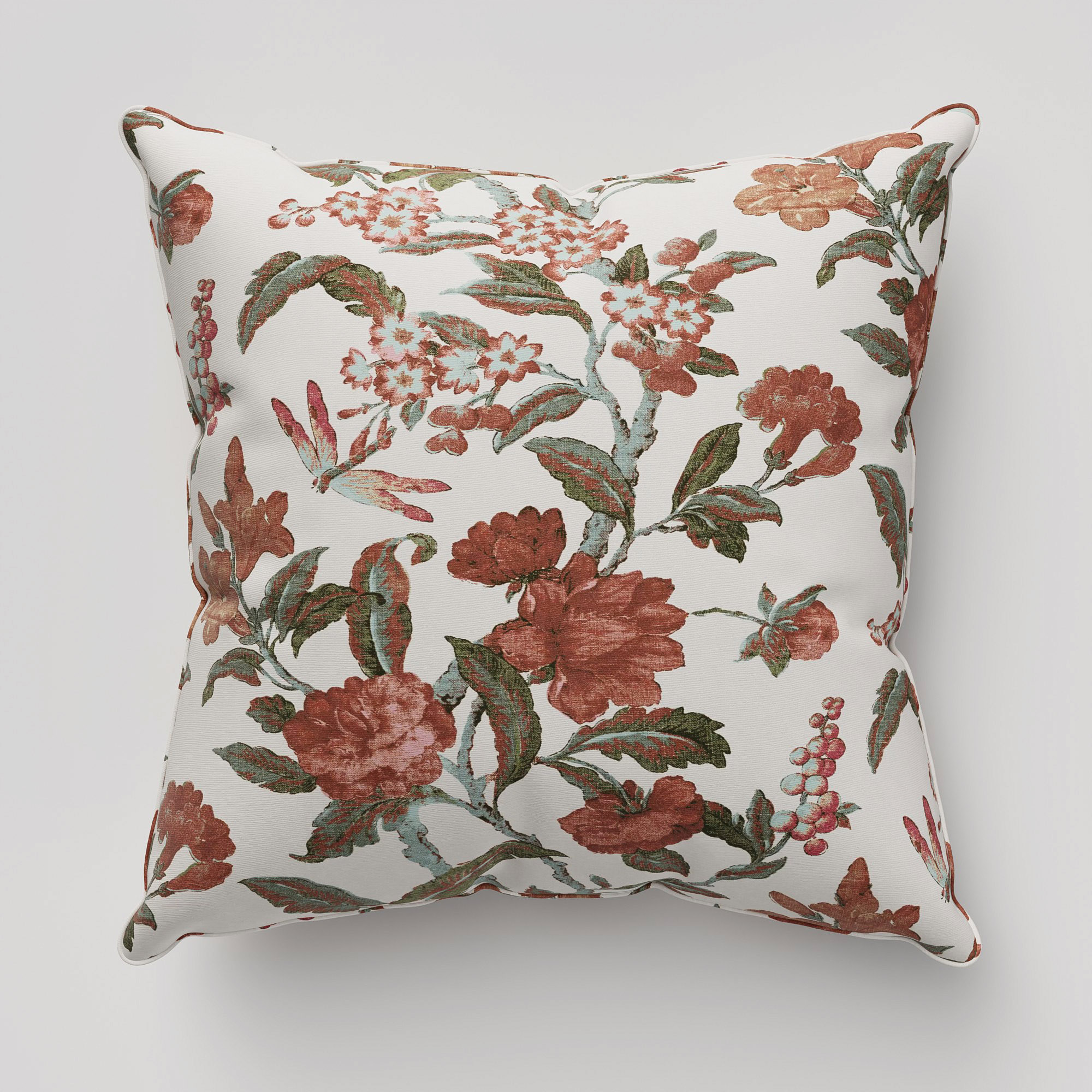 Laura Ashley Minera Crimson Cushion - Image 2
