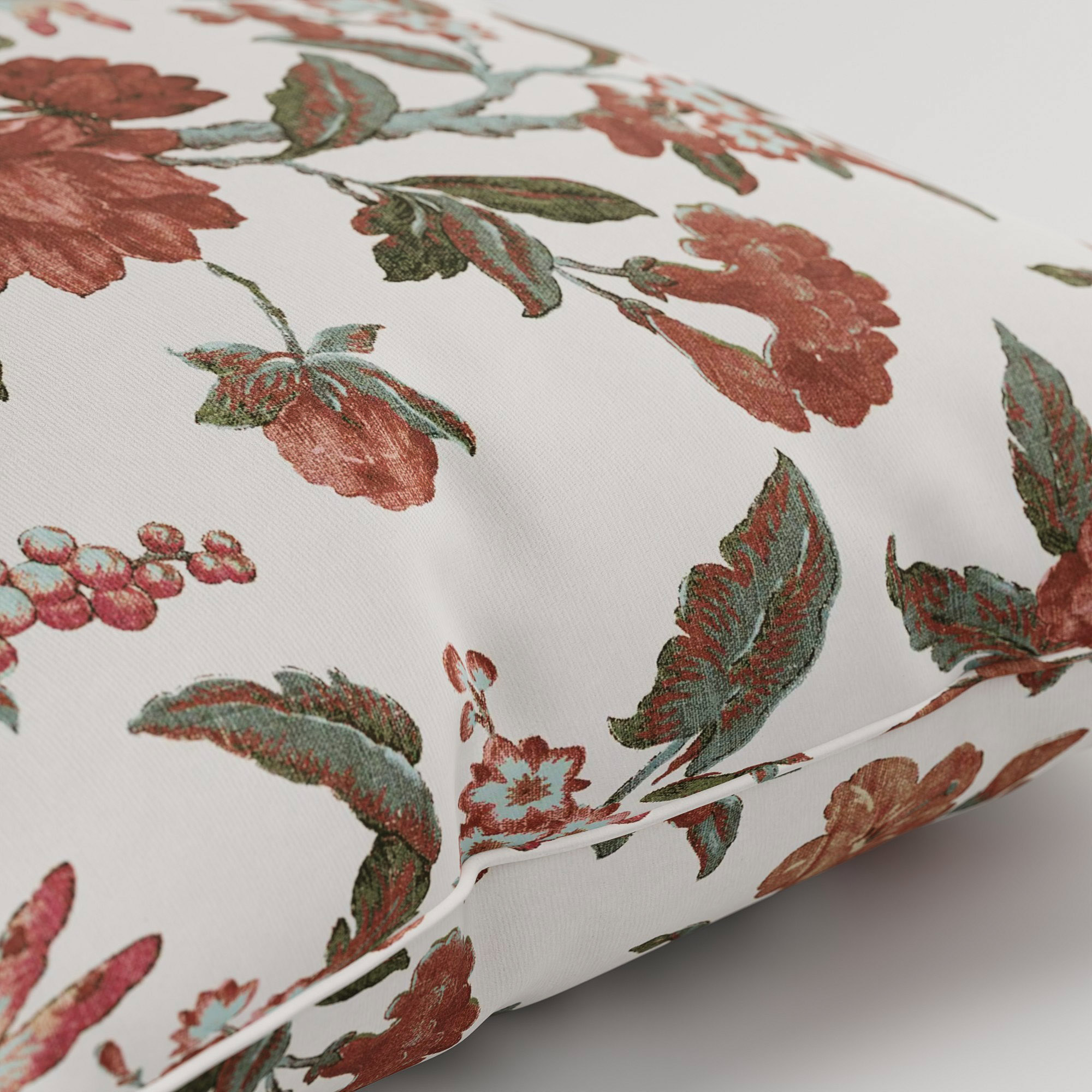 Laura Ashley Minera Crimson Cushion - Image 3