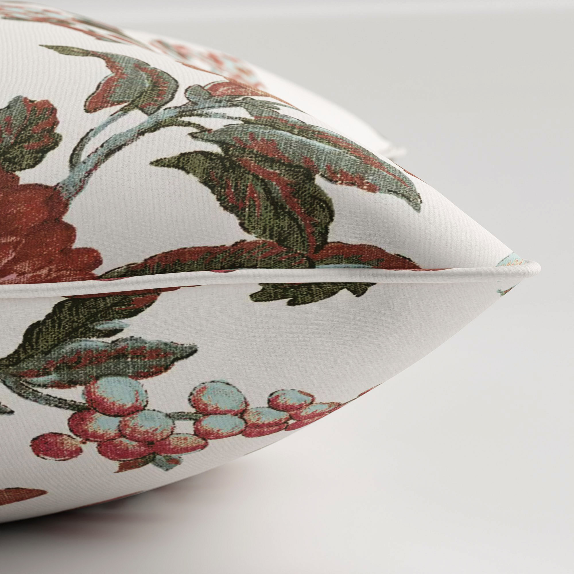 Laura Ashley Minera Crimson Cushion - Image 4
