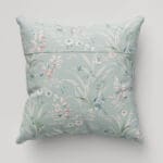 Laura Ashley Mosedale Posy Dark Duck Egg Blue Cushion