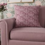 Laura Ashley Musica Print Dark Ruby Cushion