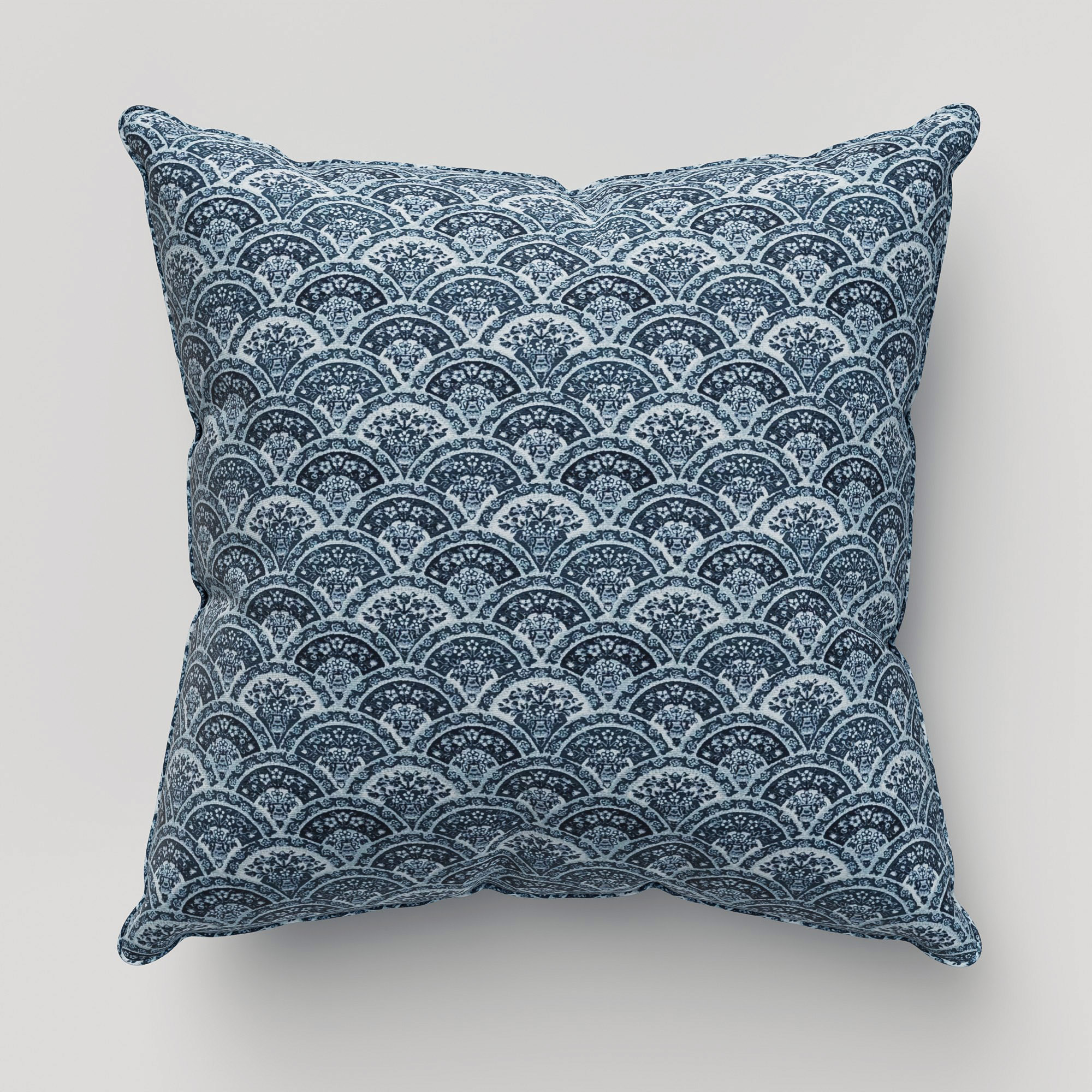 Laura Ashley Musica Print Dusky Seaspray Cushion - Image 2