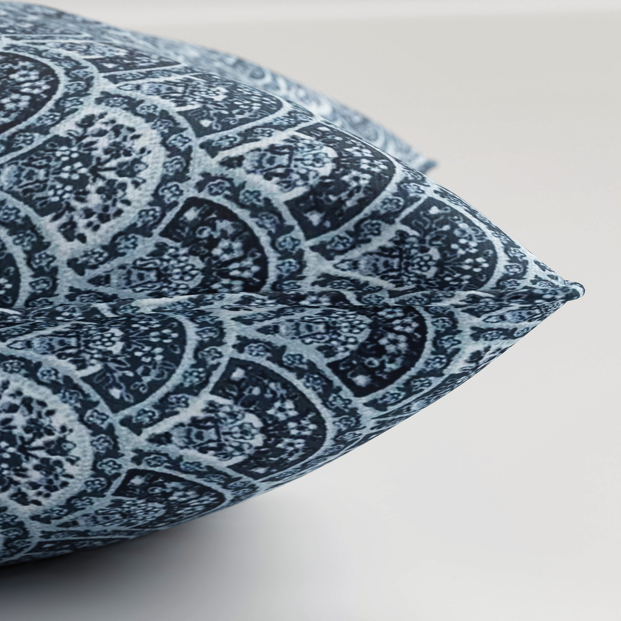 Laura Ashley Musica Print Dusky Seaspray Cushion - Image 4
