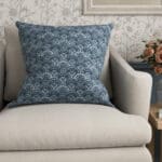 Laura Ashley Musica Print Dusky Seaspray Cushion