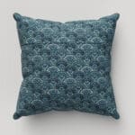 Laura Ashley Musica Print Spruce Cushion