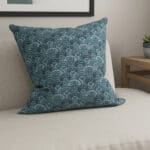 Laura Ashley Musica Print Spruce Cushion