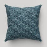 Laura Ashley Musica Velvet Spruce Cushion