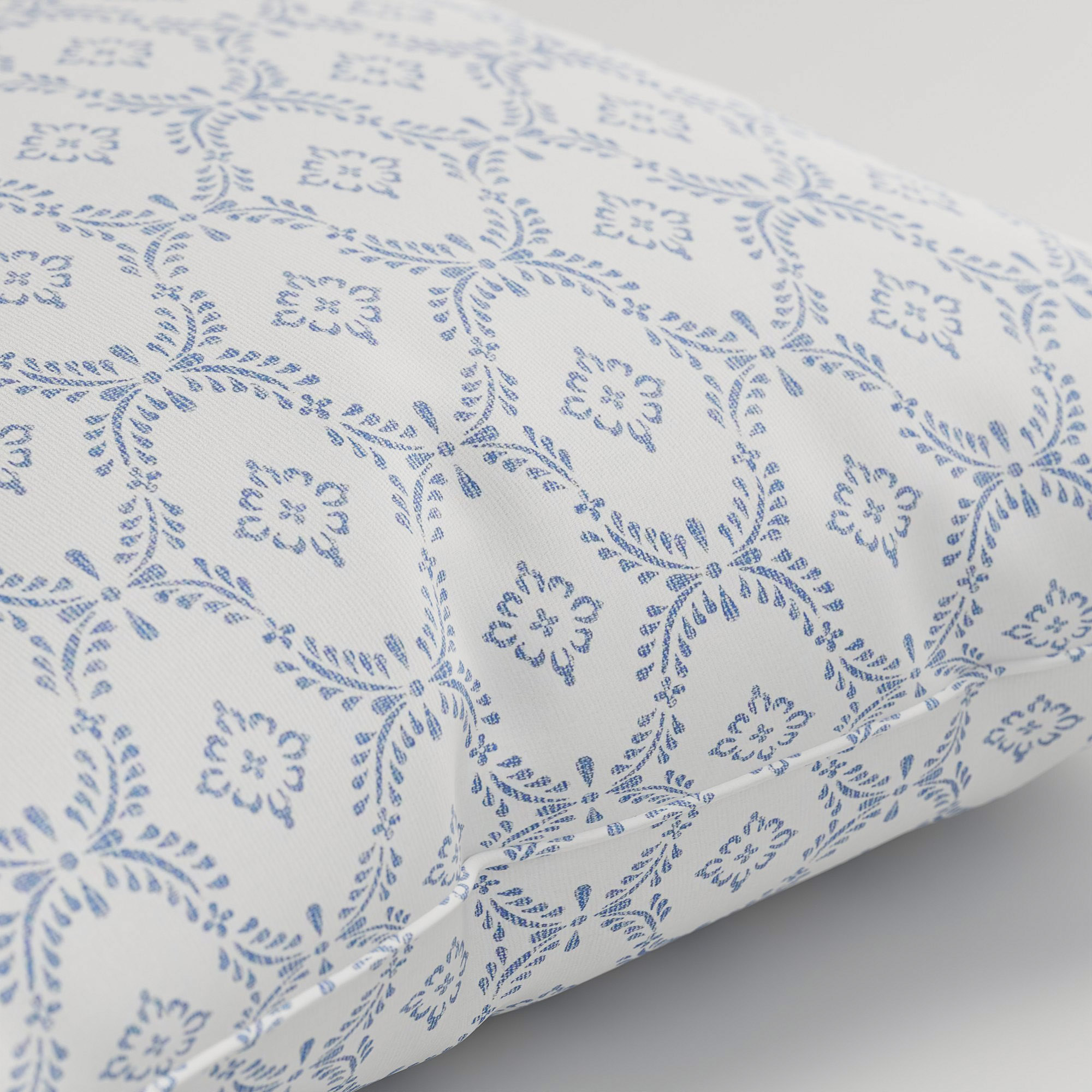 Laura Ashley Norton Cobalt Blue Cushion - Image 3