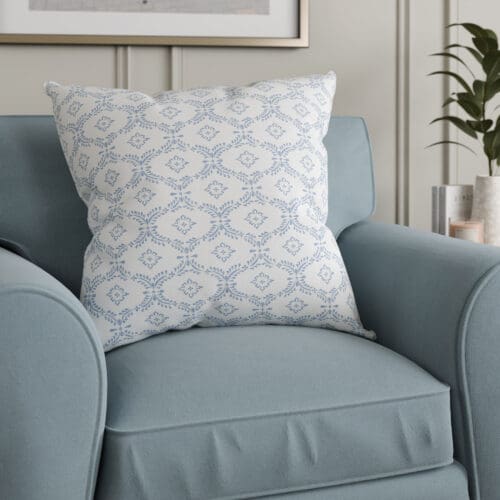 Laura Ashley Norton Cobalt Blue Cushion