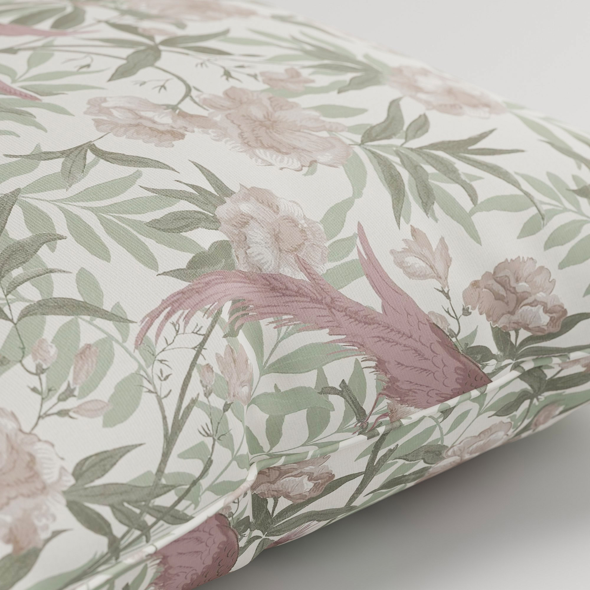 Laura Ashley Osterley Birds Mulberry Cushion - Image 3