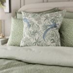 Laura Ashley Osterley Birds Seaspray Cushion