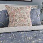 Laura Ashley Painswick Paisley Coral Pink Cushion