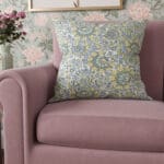 Laura Ashley Painswick Paisley Newport Blue Cushion