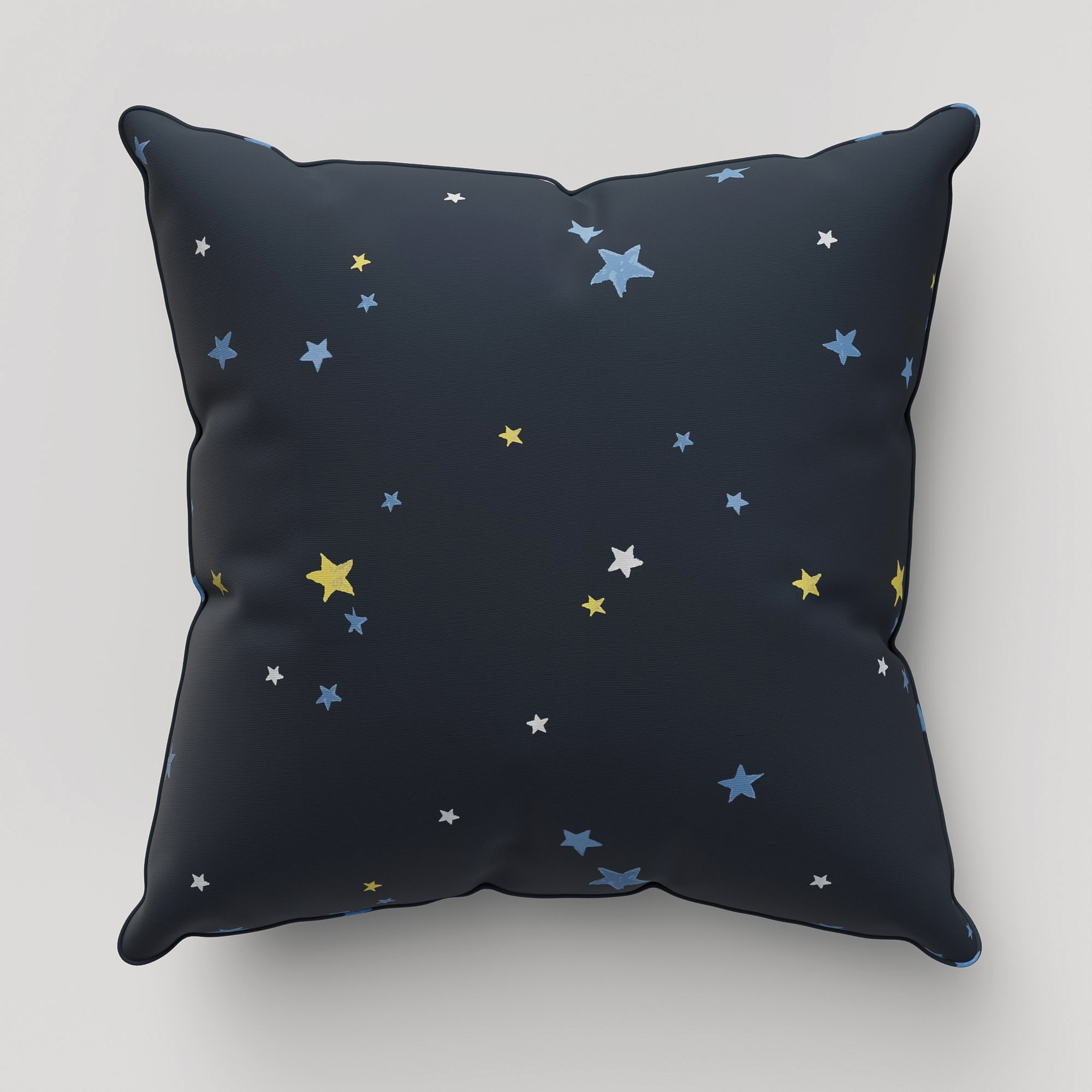 Laura Ashley Painterly Stars Midnight Cushion - Image 2
