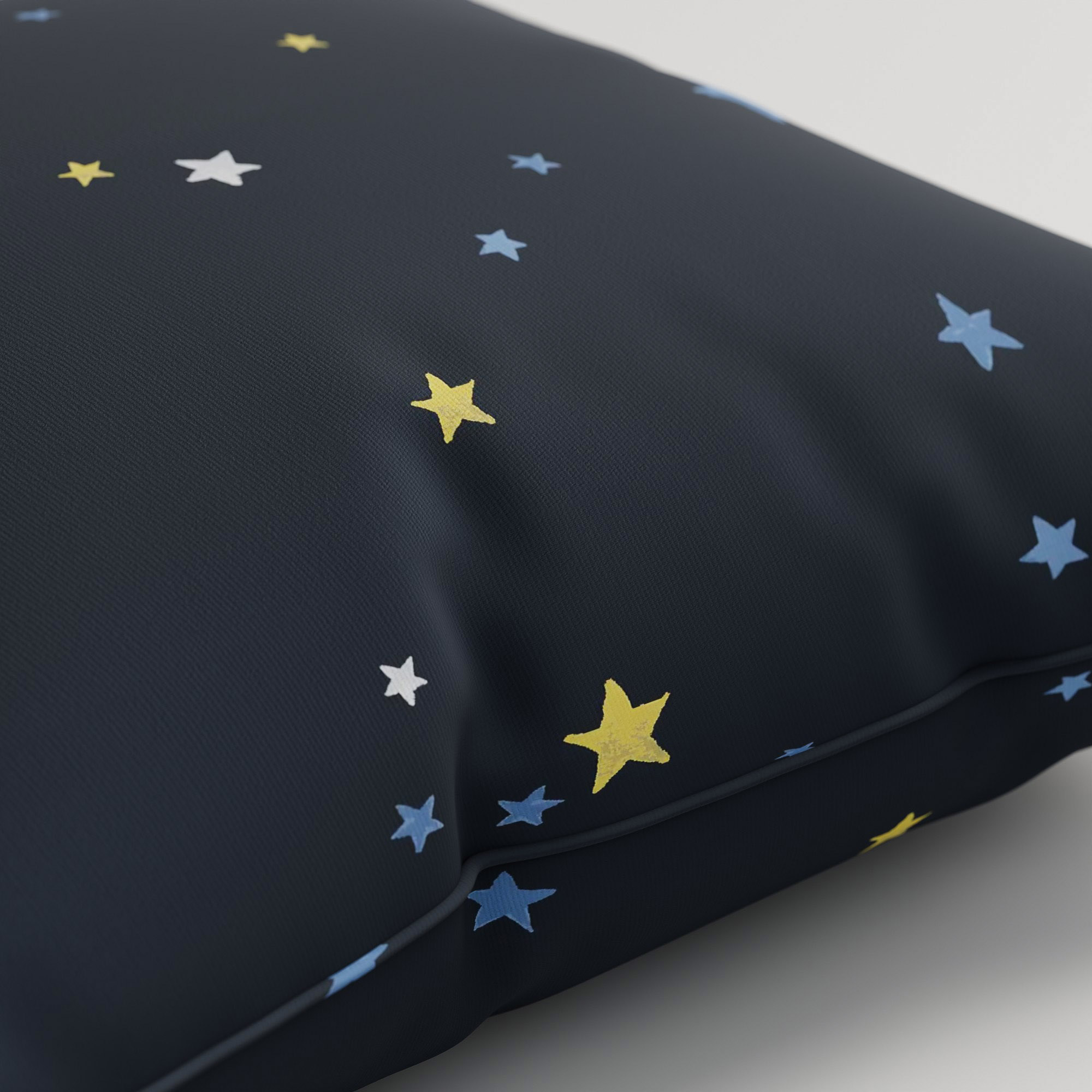 Laura Ashley Painterly Stars Midnight Cushion - Image 3