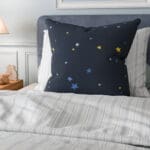 Laura Ashley Painterly Stars Midnight Cushion