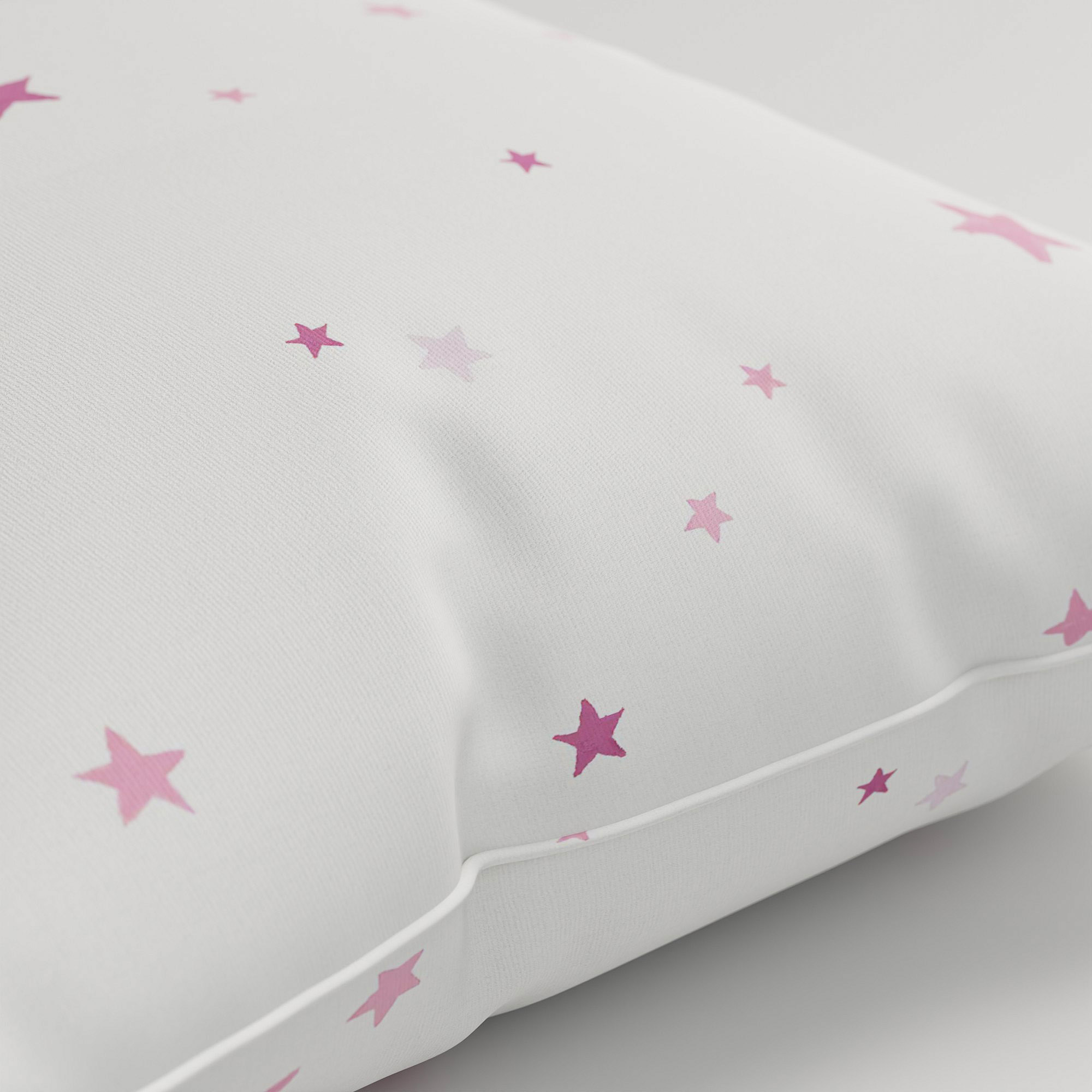 Laura Ashley Painterly Stars Pink Cushion - Image 3